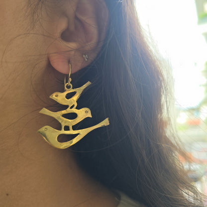 Bird earrings