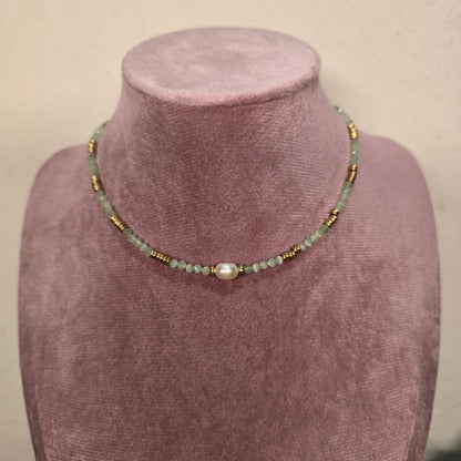 Mint necklace