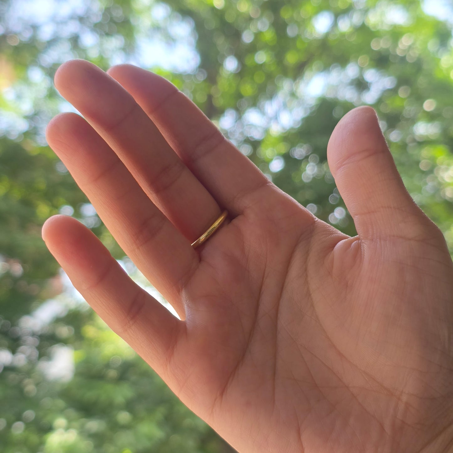 Square Open Ring