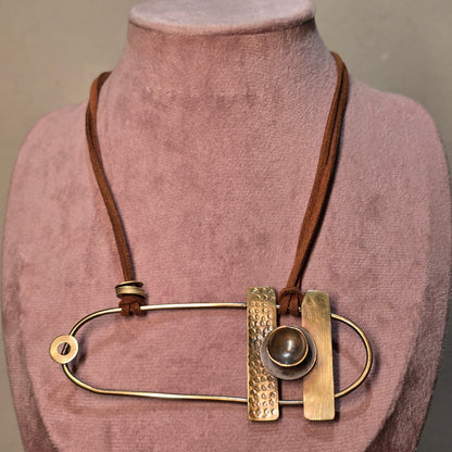 The Wanderer's Brass Pendant