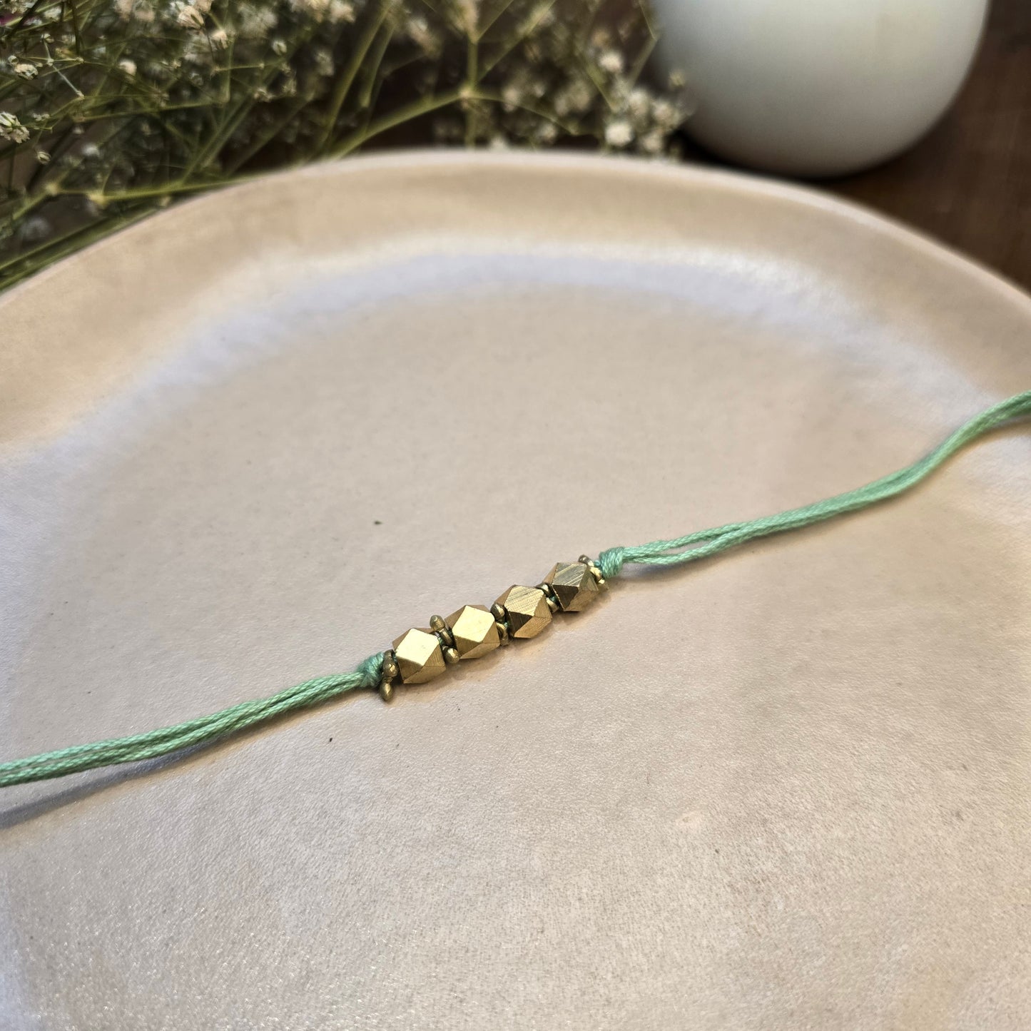 English color Brass rakhi
