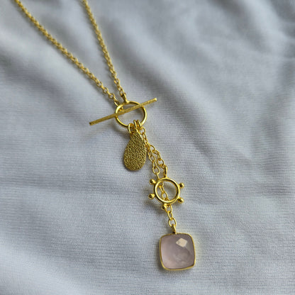 Rose Charm Necklace