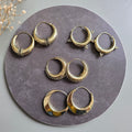 Vintage vibes hoops