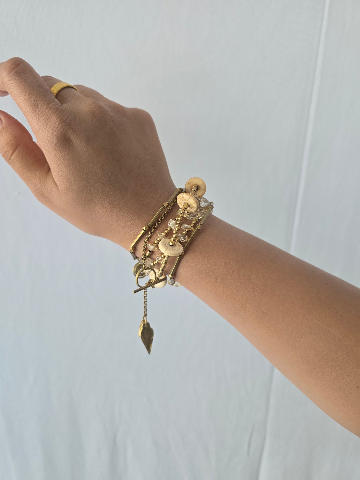 Ivory Drift Modular Jewelry Strand