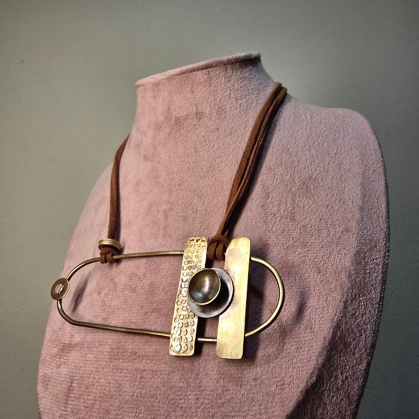 The Wanderer's Brass Pendant