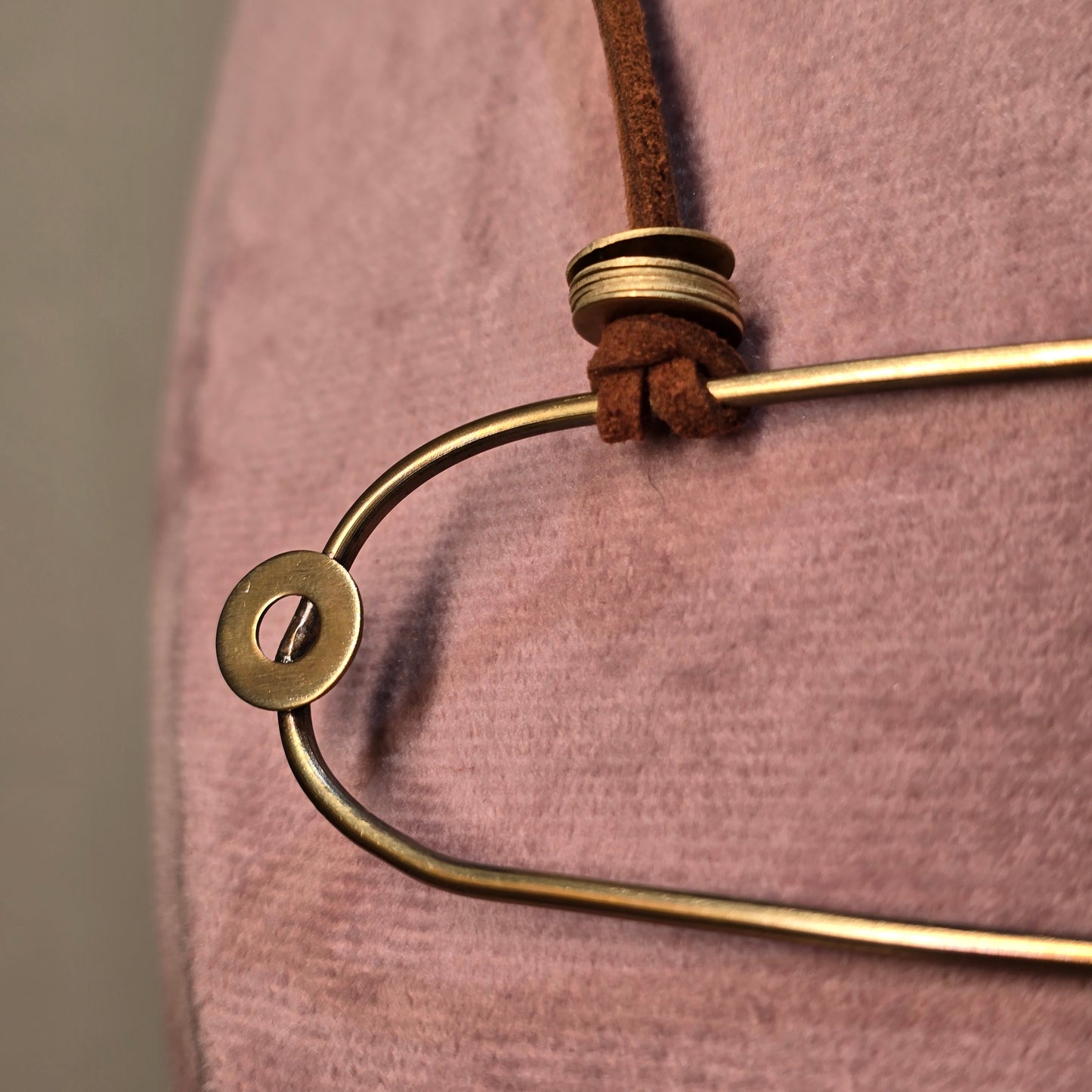 The Wanderer's Brass Pendant