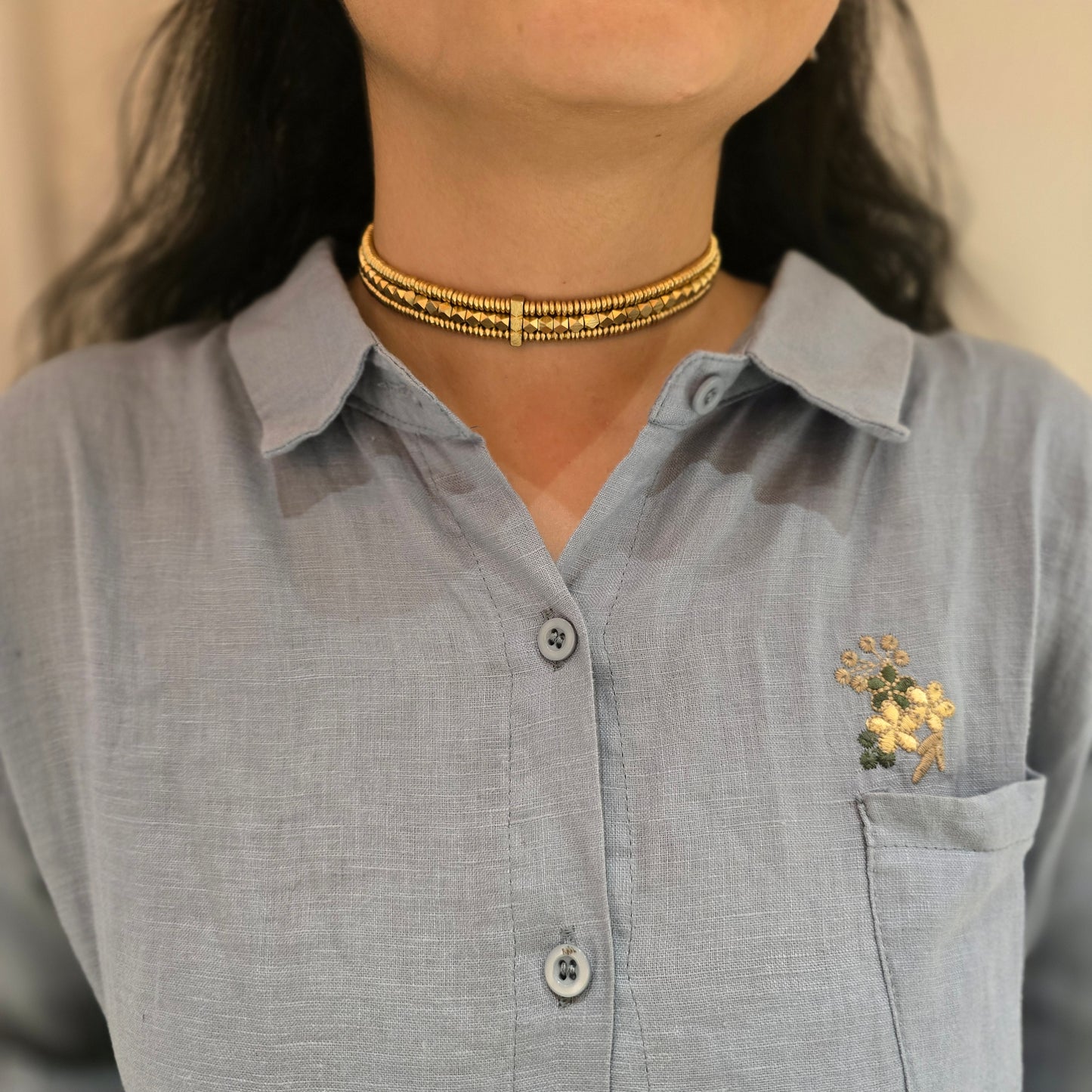 Kanak choker necklace