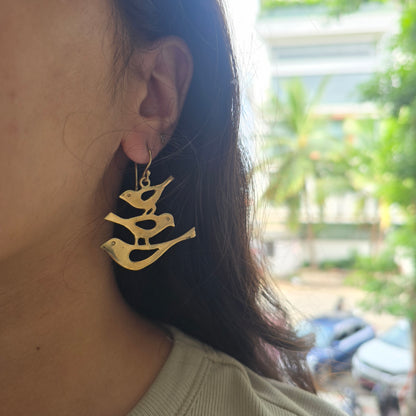 Bird earrings