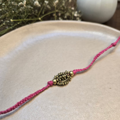 Antara Brass Beads rakhi